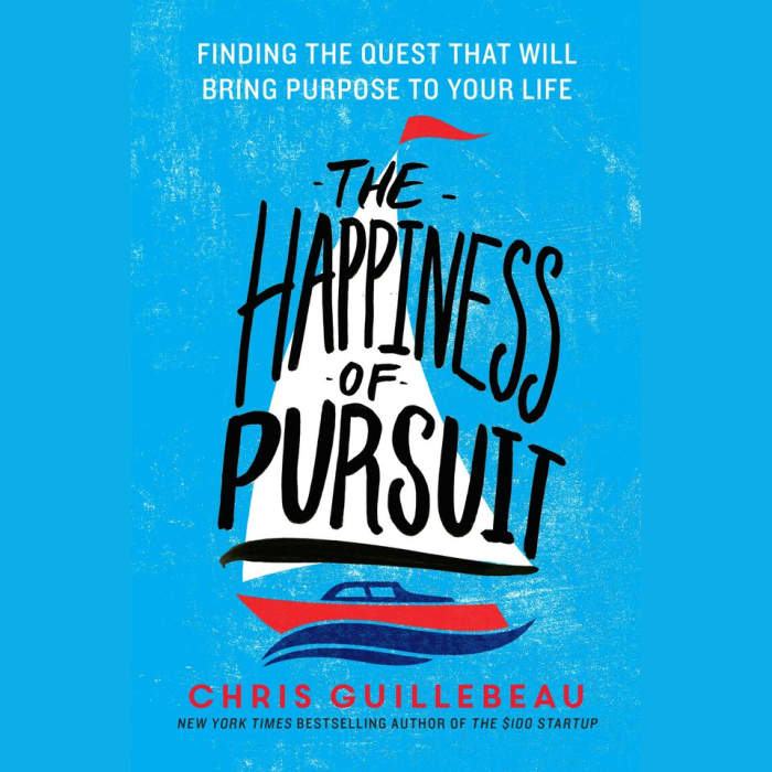 The Happiness Of Pursuit Audiobook By Chris Guillebeau Chirp