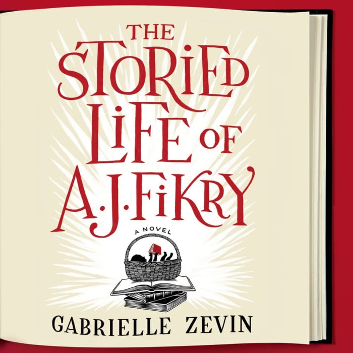 Book cover for The Storied Life of A. J. Fikry by Gabrielle Zevin with featured deal banner