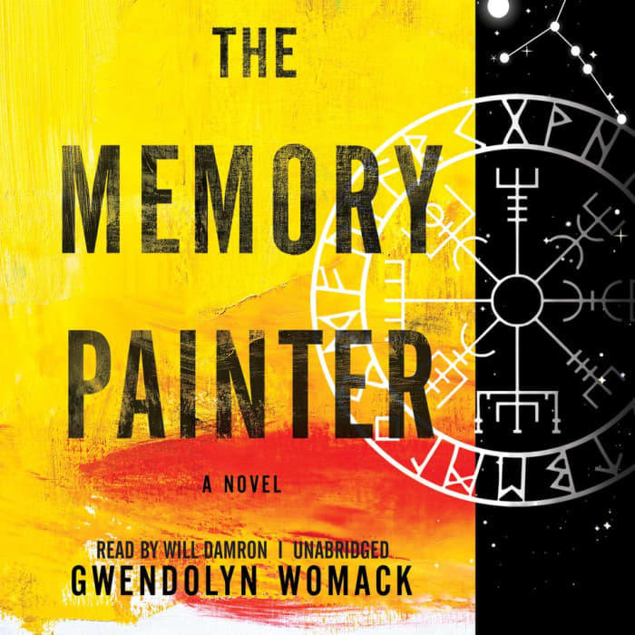 Book cover for The Memory Painter by Gwendolyn Womack