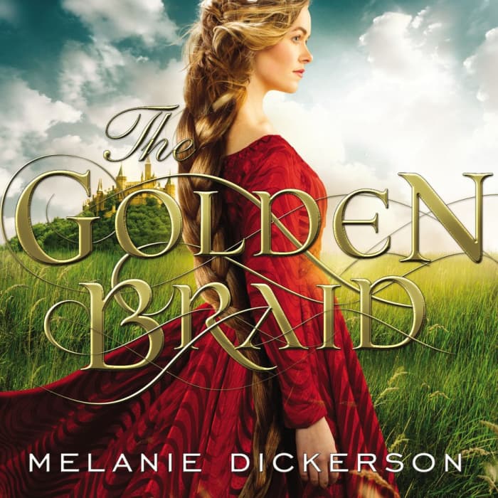 Book cover for The Golden Braid by Melanie Dickerson with limited-time offer banner