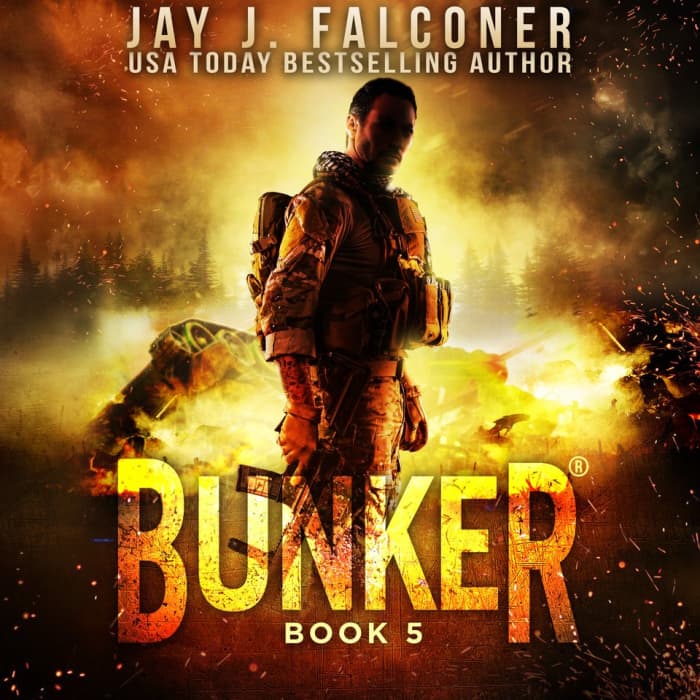 Book cover for Bunker (Book 5) by Jay J. Falconer