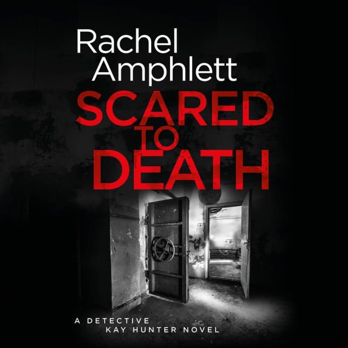 Book cover for Scared to Death by Rachel Amphlett with limited-time offer banner