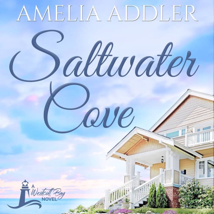 Book cover for Saltwater Cove by Amelia Addler with featured deal banner