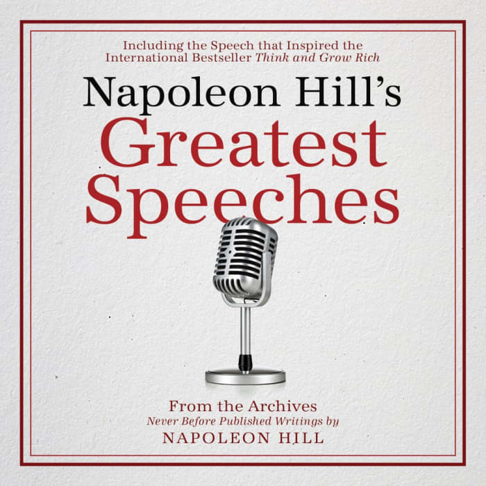 Book cover for Napoleon Hill's Greatest Speeches by Napoleon Hill