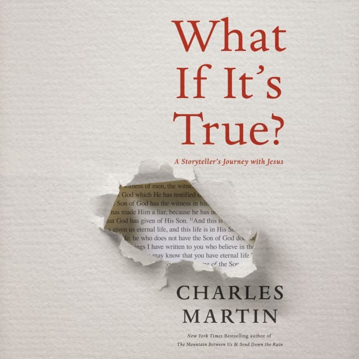 Book cover for What If It's True? by Charles Martin