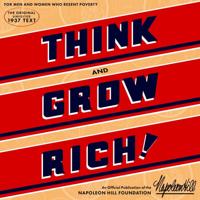 Book cover for Think and Grow Rich by Napoleon Hill