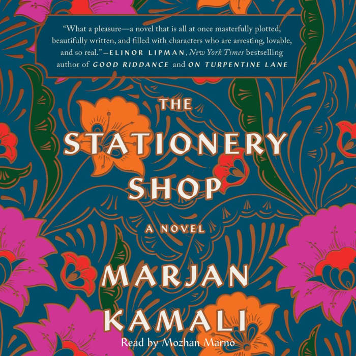 Book cover for The Stationery Shop by Marjan Kamali with featured deal banner