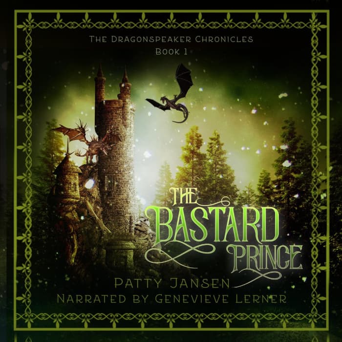 Book cover for The Bastard Prince (Dragonspeaker Chronicles Book 1) by Patty Jansen with limited-time offer banner