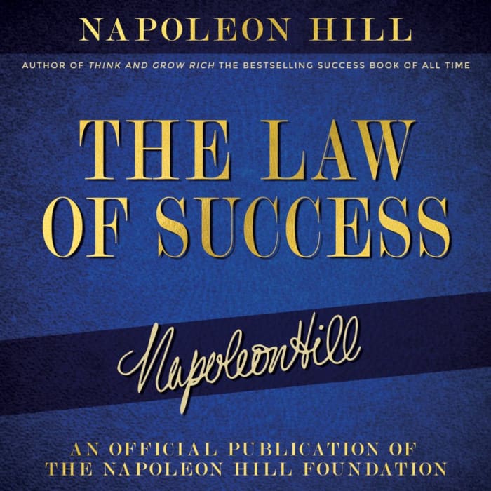Book cover for The Law of Success by Napoleon Hill