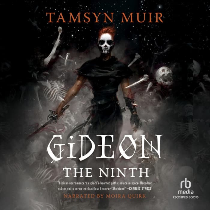 Book cover for Gideon the Ninth by Tamsyn Muir