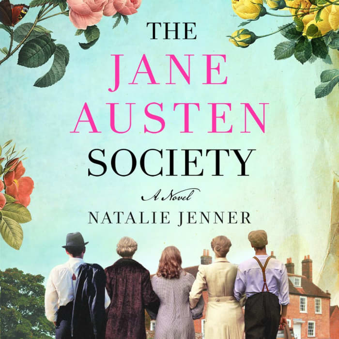 Book cover for The Jane Austen Society by Natalie Jenner with featured deal banner
