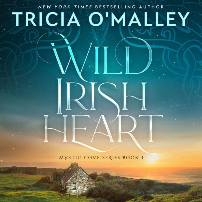Book cover for Wild Irish Heart by Tricia O'Malley with featured deal banner