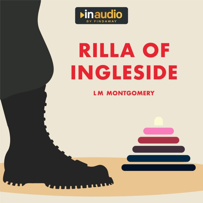 Book cover for Rilla of Ingleside by L. M. Montgomery with featured deal banner