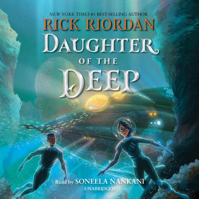 Book cover for Daughter of the Deep by Rick Riordan with featured deal banner