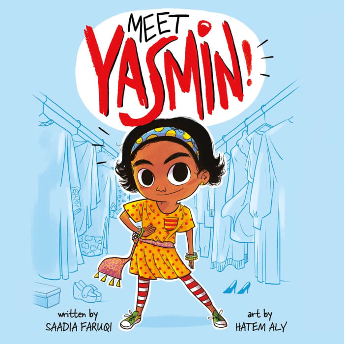 Book cover for Meet Yasmin! by Saadia Faruqi with featured deal banner