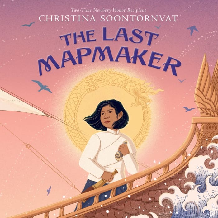 Book cover for The Last Mapmaker by Christina Soontornvat with featured deal banner