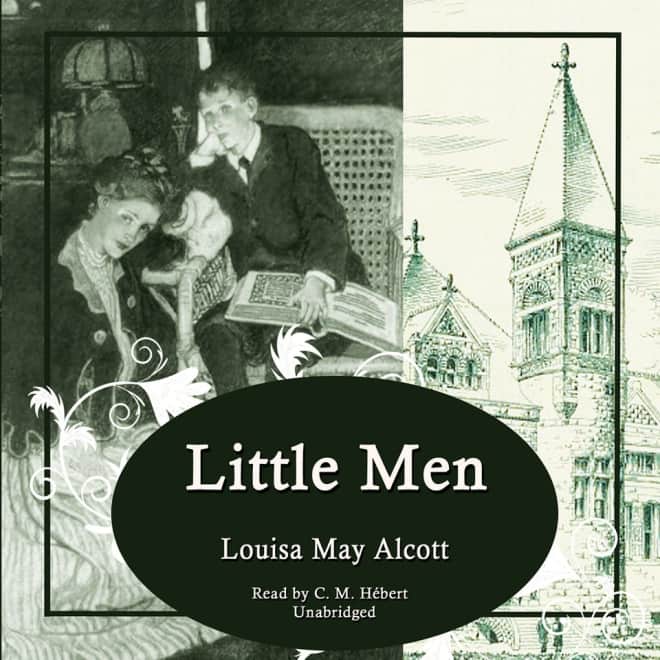 Book cover for Little Men by Louisa May Alcott