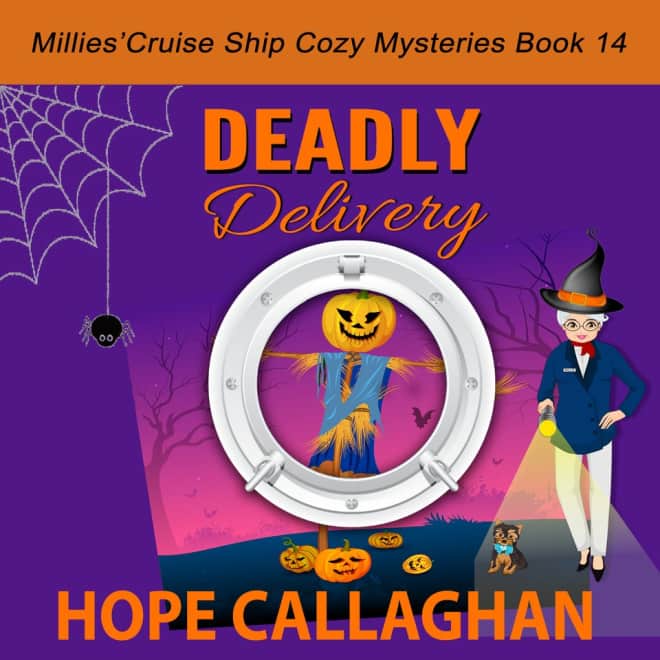 Book cover for Deadly Delivery by Hope Callaghan