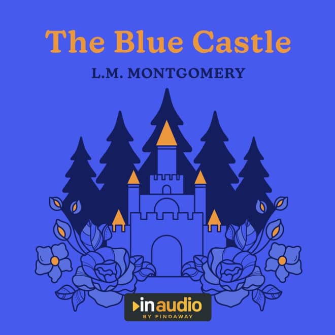 Book cover for The Blue Castle by L. M. Montgomery with featured deal banner