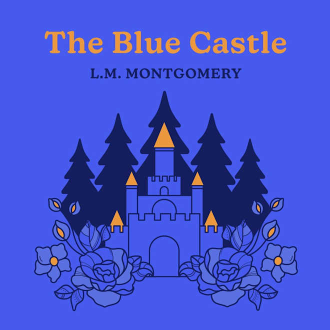 Book cover for The Blue Castle by L. M. Montgomery with featured deal banner