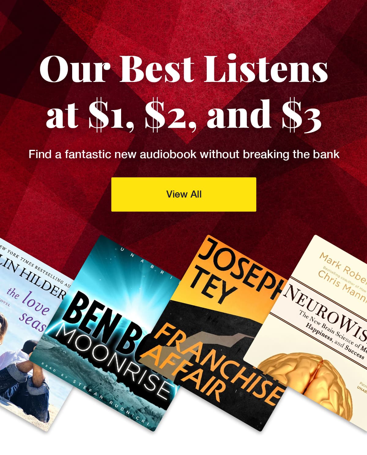 Amazing Audiobook Deals Under $3