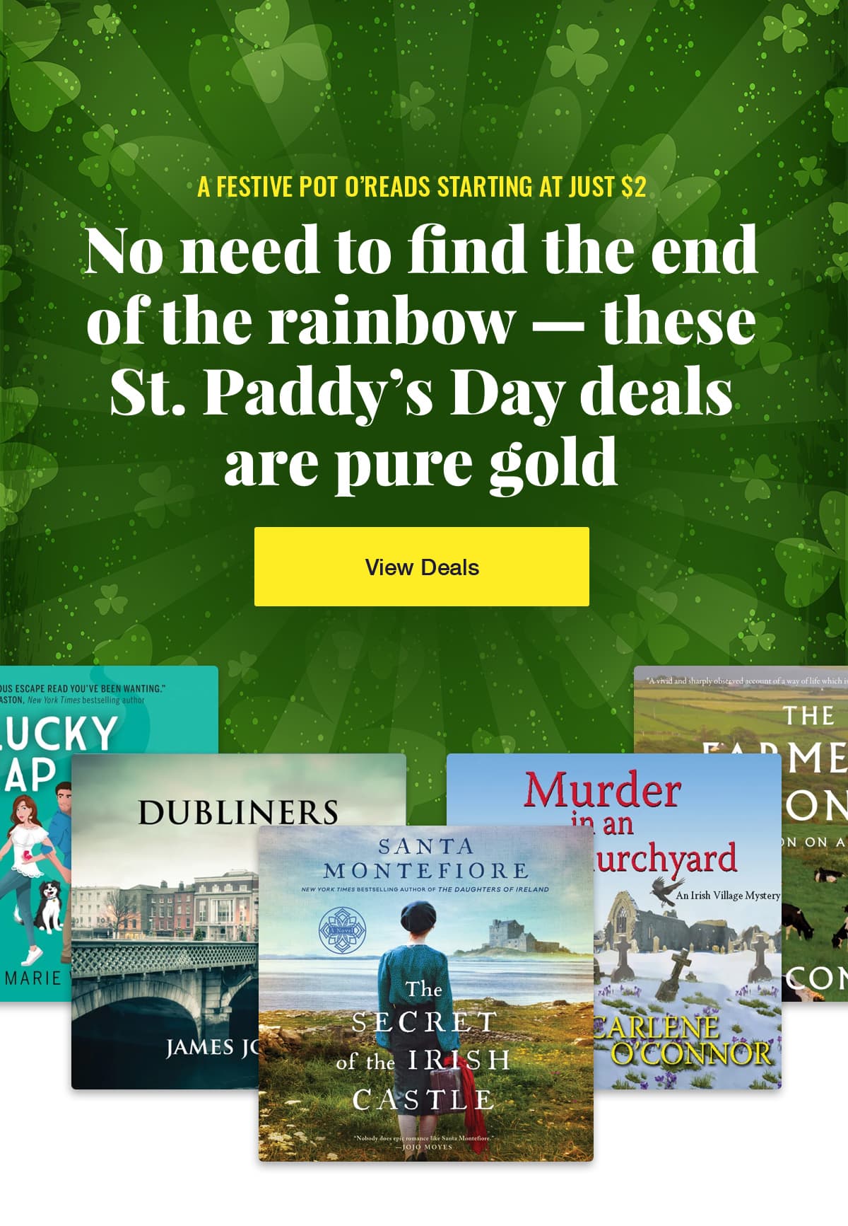 Charming St. Patrick's Day Deals