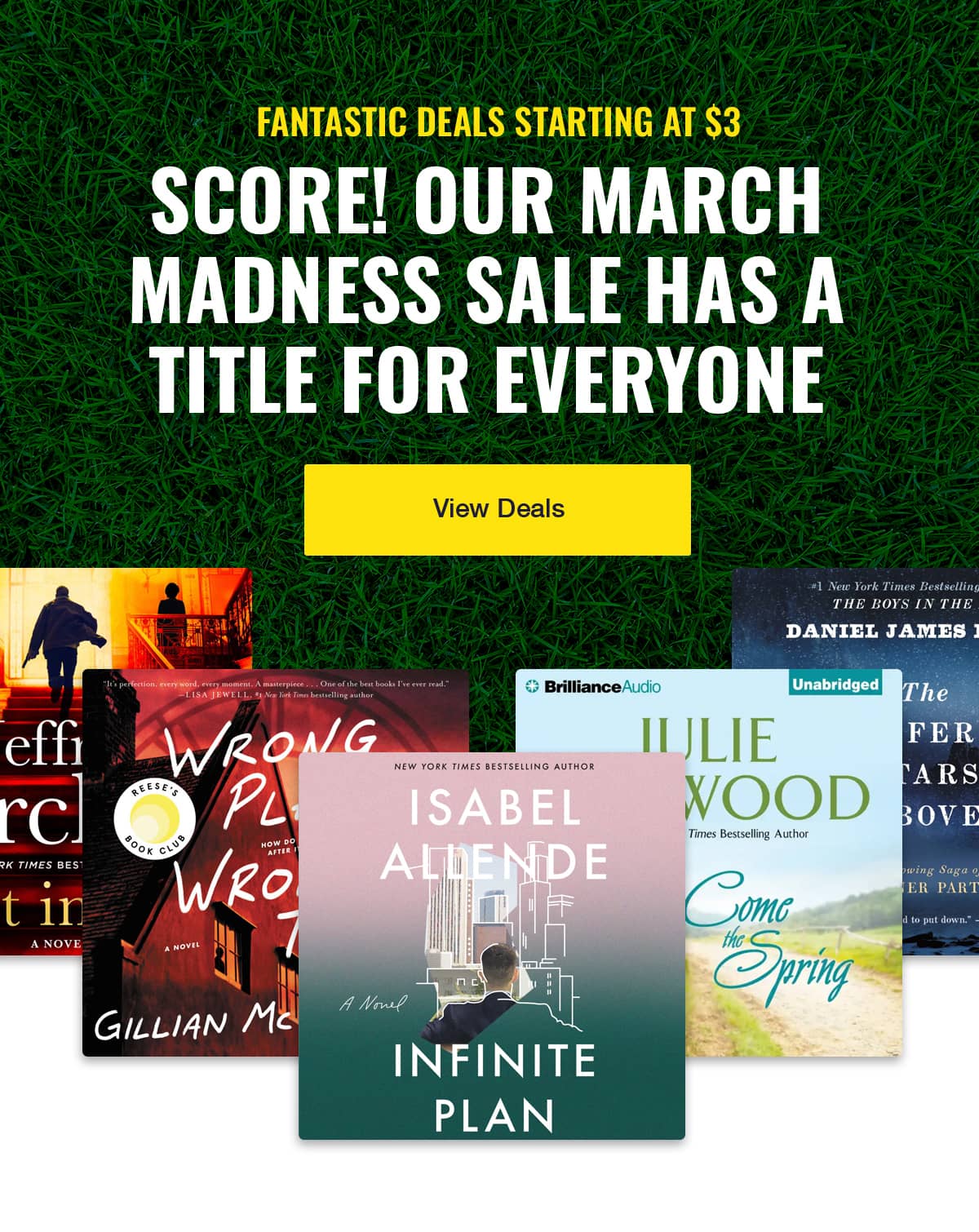 March Madness Sale: These Audiobook Deals Are A Slam Dunk!