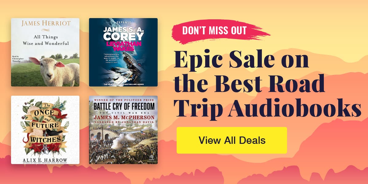 Epic Sale on the Best Road Trip Audiobooks