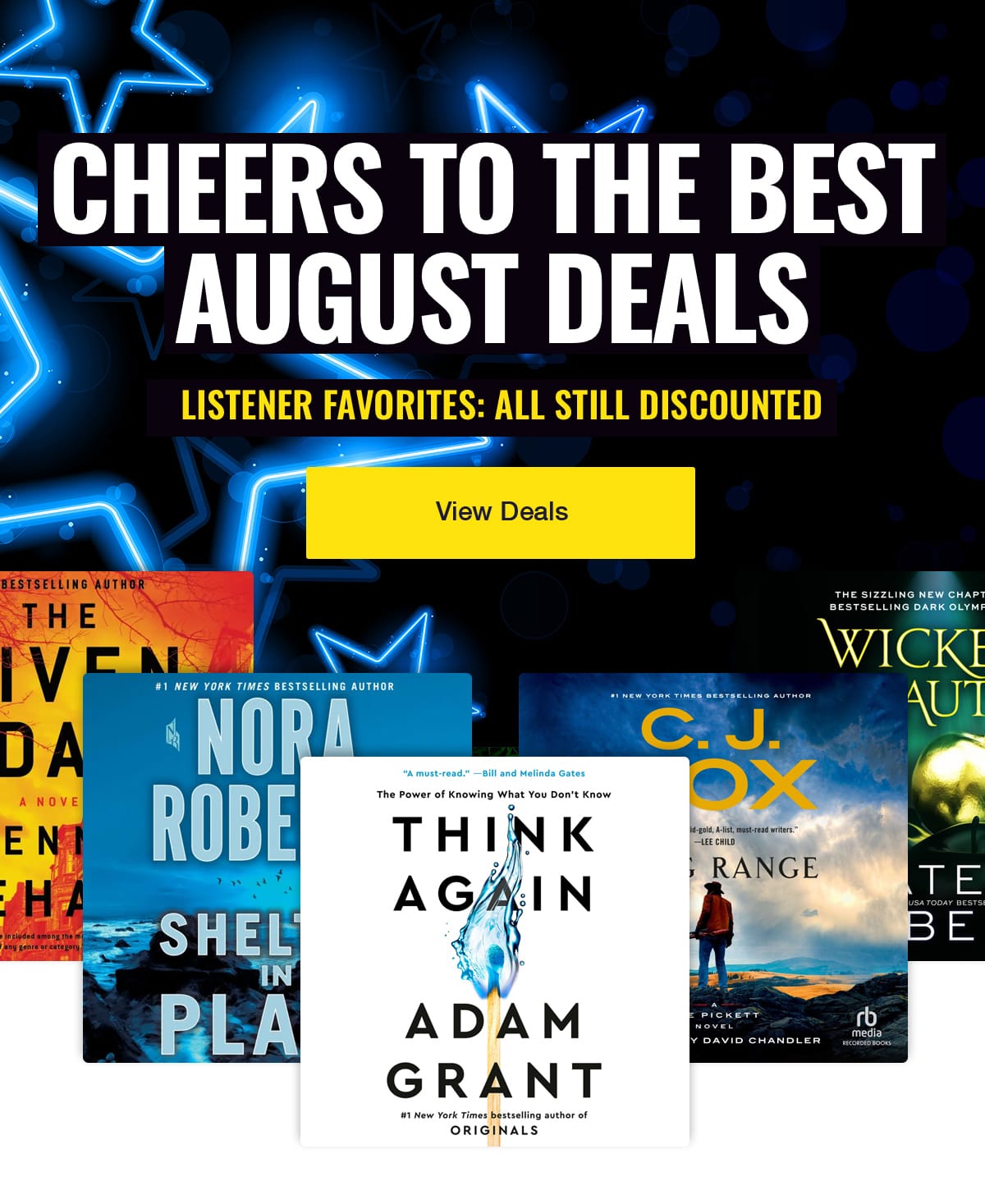 Cheers to the Best August Deals
