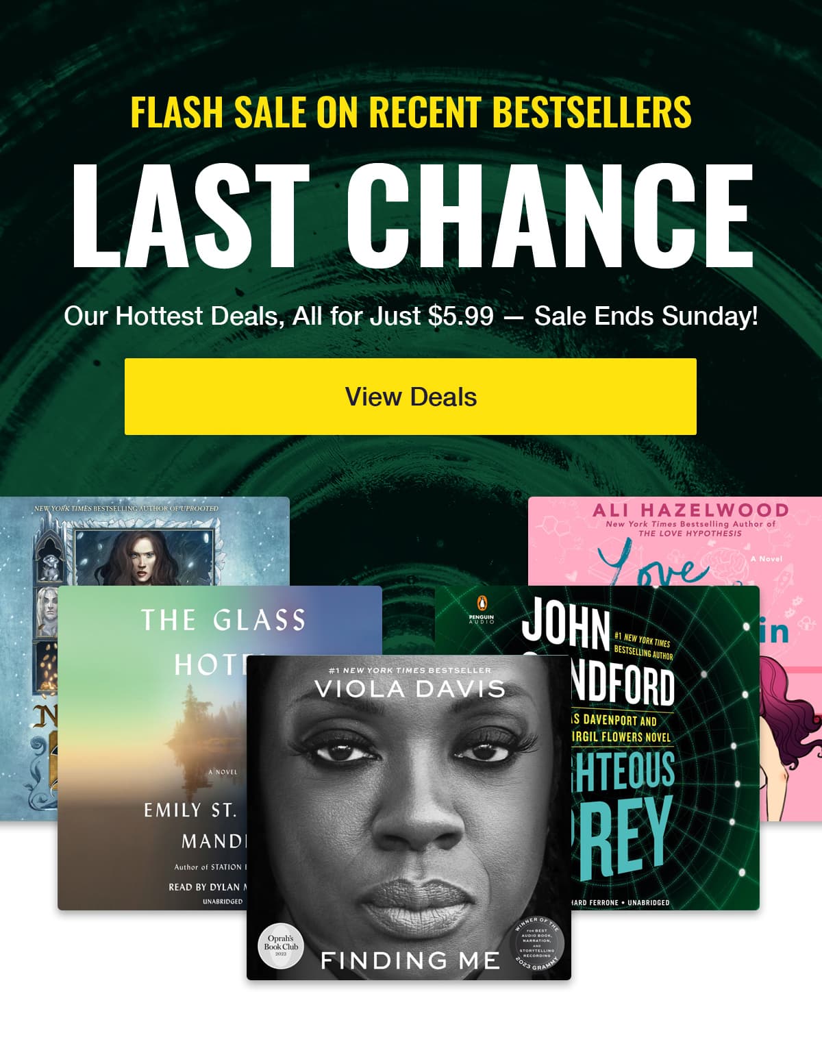 Last Chance: Flash Sale on Recent Bestsellers