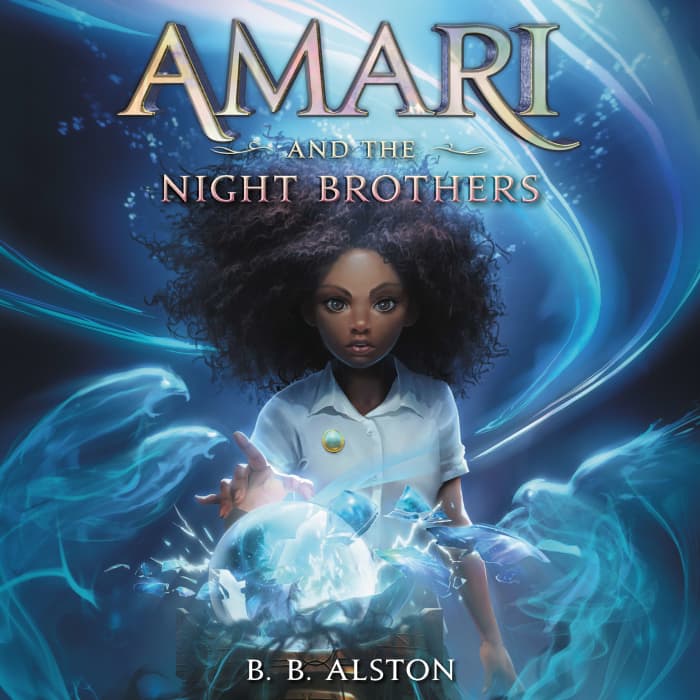 Book cover for Amari and the Night Brothers by B. B. Alston