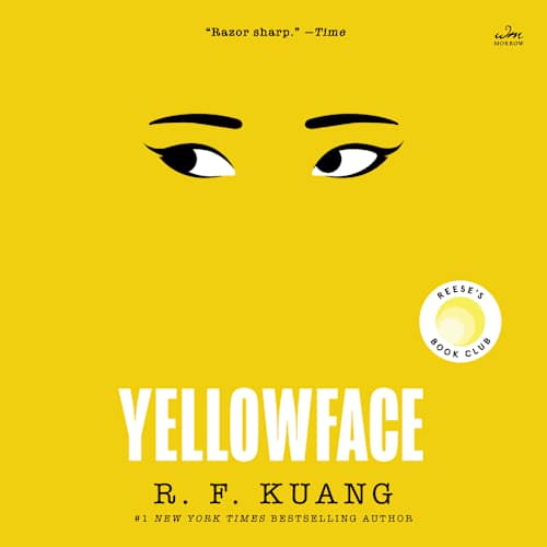 Book cover for Yellowface by R.F. Kuang