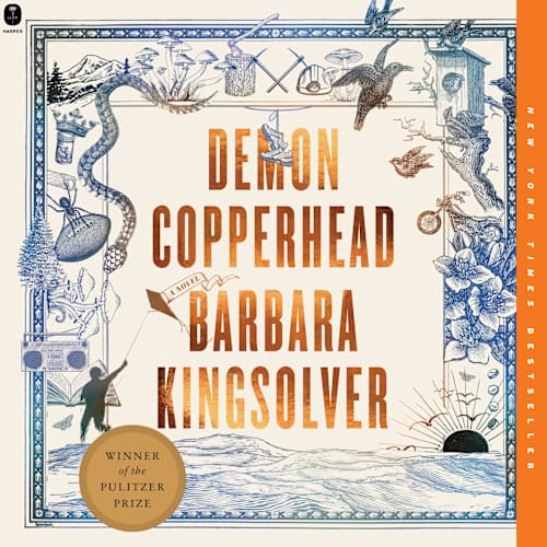 Book cover for Demon Copperhead by Barbara Kingsolver