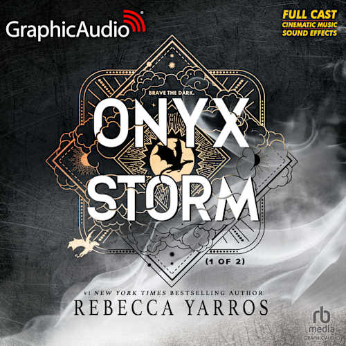 Book cover for Onyx Storm (1 of 2) [Dramatized Adaptation] by Rebecca Yarros