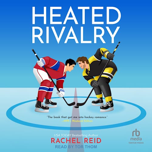 Book cover for Heated Rivalry by Rachel Reid