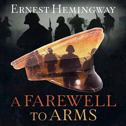 Book cover for A Farewell to Arms by Ernest Hemingway
