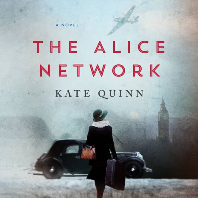 Book cover for The Alice Network by Kate Quinn with hot deal banner