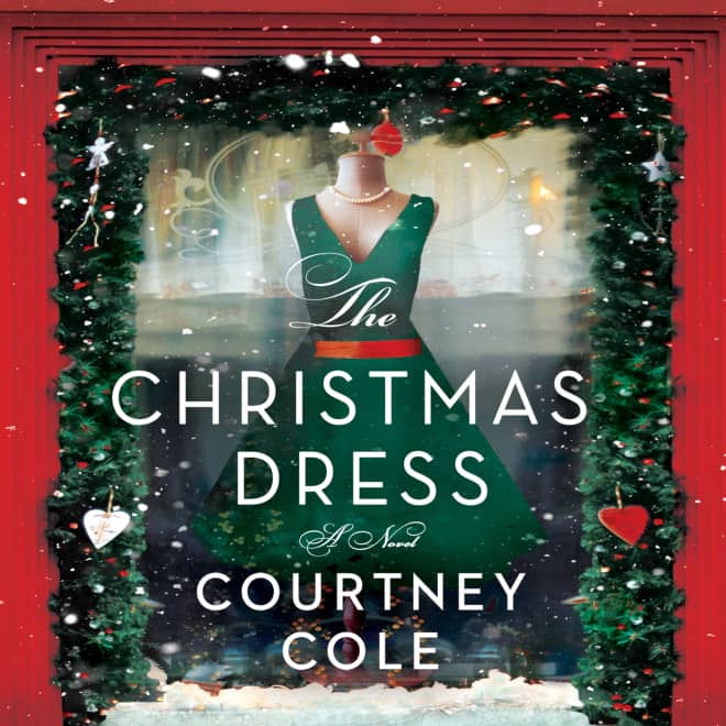 Book cover for The Christmas Dress by Courtney Cole