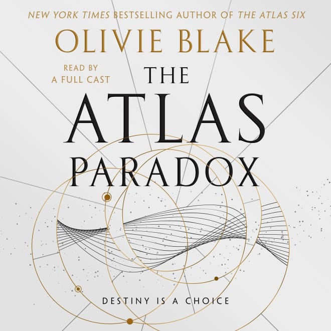 Atlas Six by Olivie Blake Dust Jacket