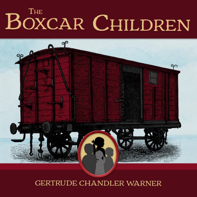 Book cover for The Boxcar Children by Gertrude Chandler Warner