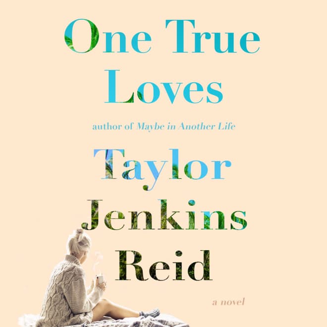 Book cover for One True Loves by Taylor Jenkins Reid with hot deal banner