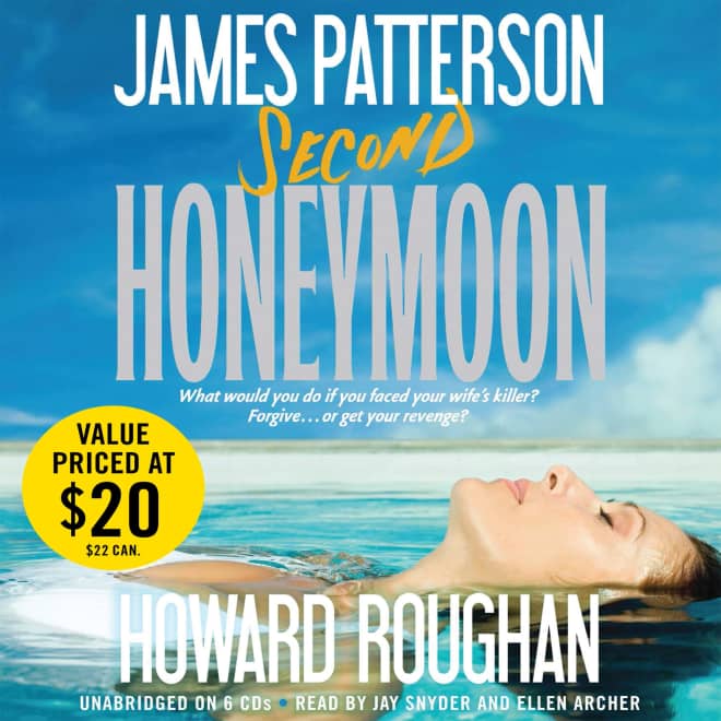 Book cover for Second Honeymoon by Howard Roughan & James Patterson with hot deal banner