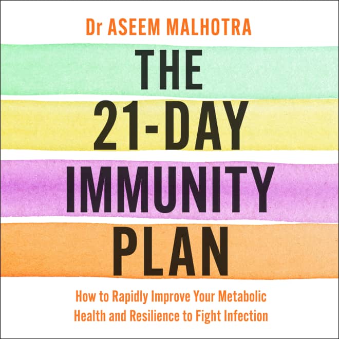 Book cover for The 21-Day Immunity Plan by Dr Aseem Malhotra
