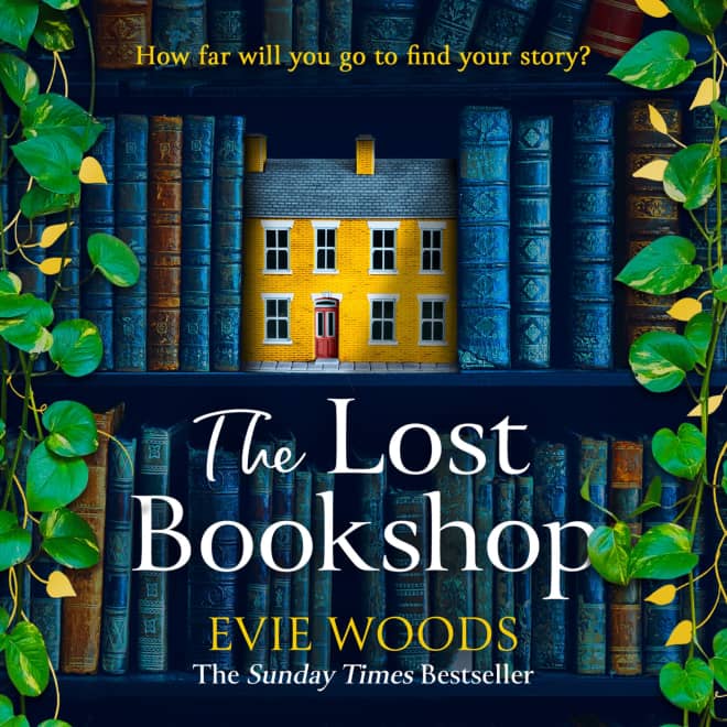 Book cover for The Lost Bookshop by Evie Woods