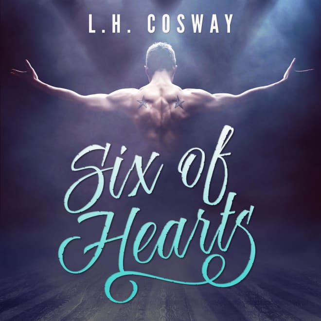 Book cover for Six of Hearts by L.H. Cosway