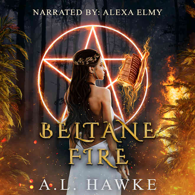 Book cover for Beltane Fire by A.L. Hawke