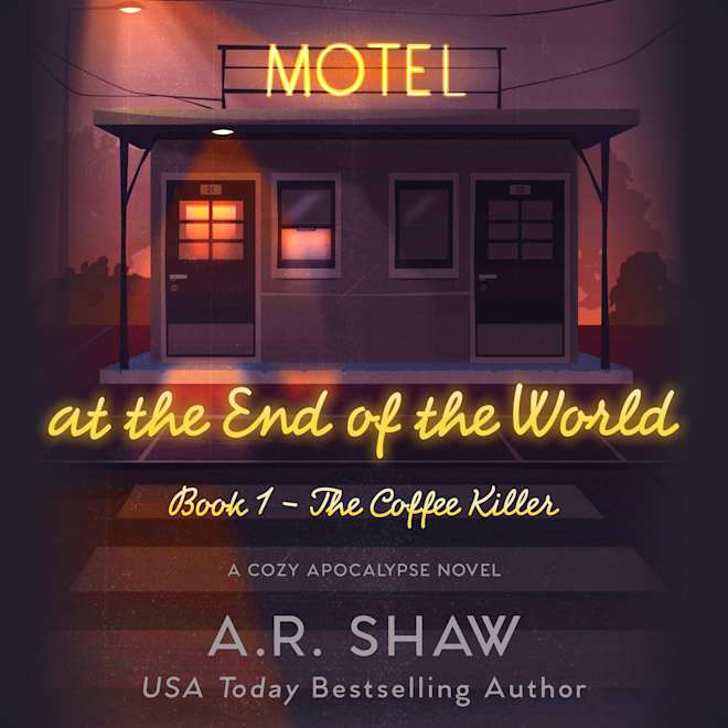 Book cover for The Coffee Killer by A. R. Shaw