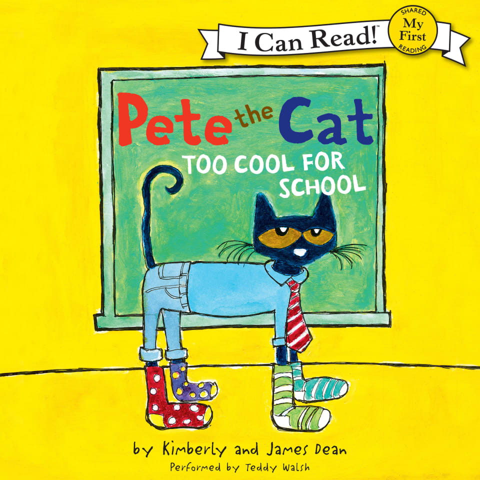 Audiobook　School　Too　Cat:　the　Pete　for　James　Cool　by　Dean