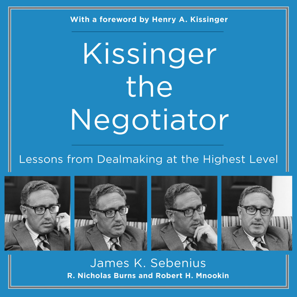 Kissinger the Negotiator - Audiobook, by Collected Authors
