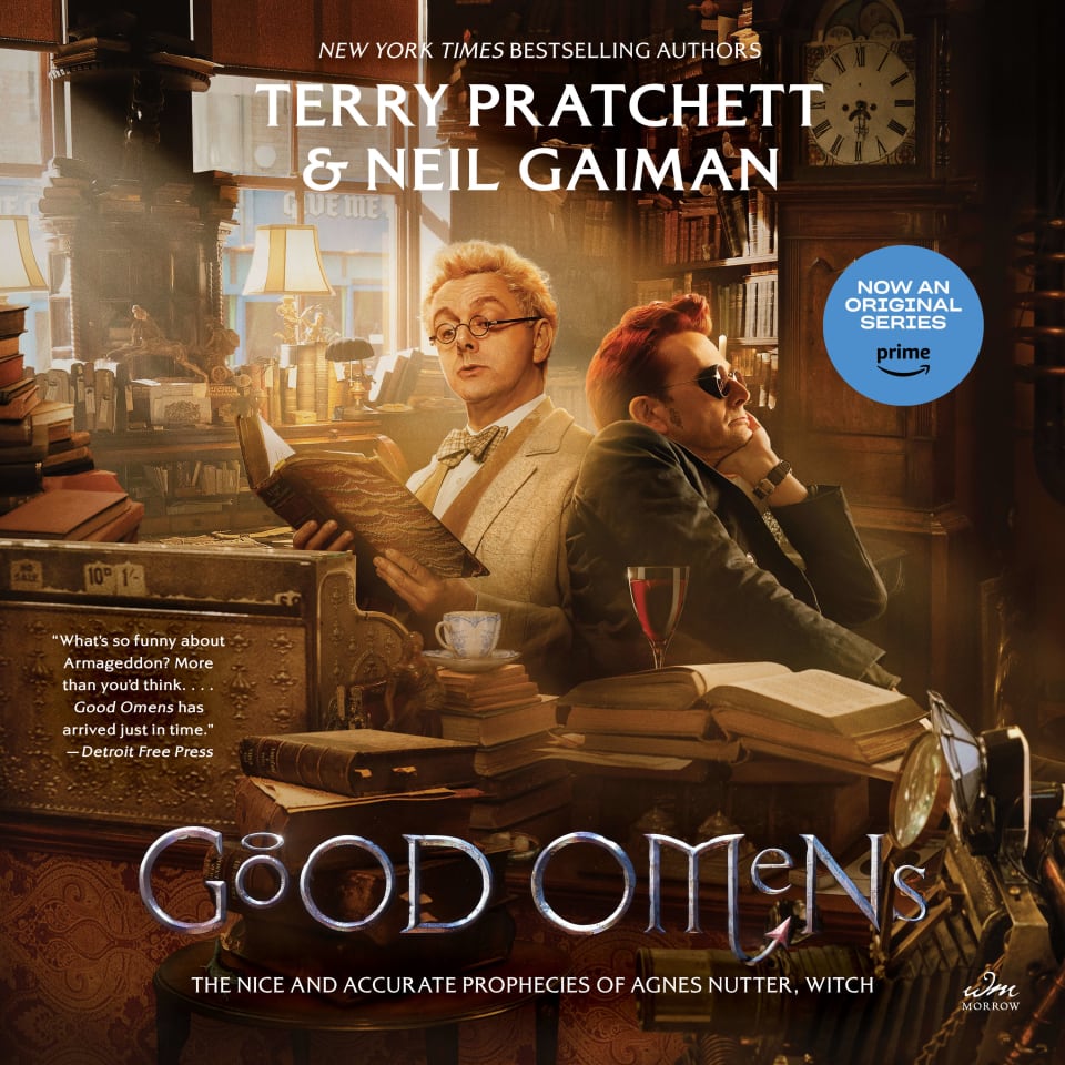 Good Omens Audiobook By Terry Pratchett And Neil Gaiman Chirp 2395